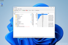 Windows 11 Desktop - Scanning Drive C